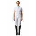 Fresno White Ladies Knee Grip Breeches - Løwenborg - C2E