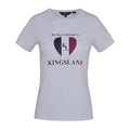 KLHjerte T-Shirt i Bomull - Løwenborg - Kingsland