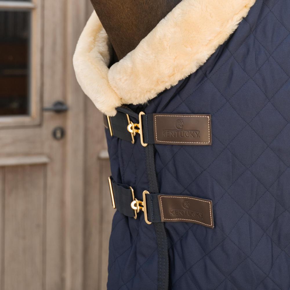 Kentucky Show Rug with Kentucky Horsewear Logo 160gr - Navy