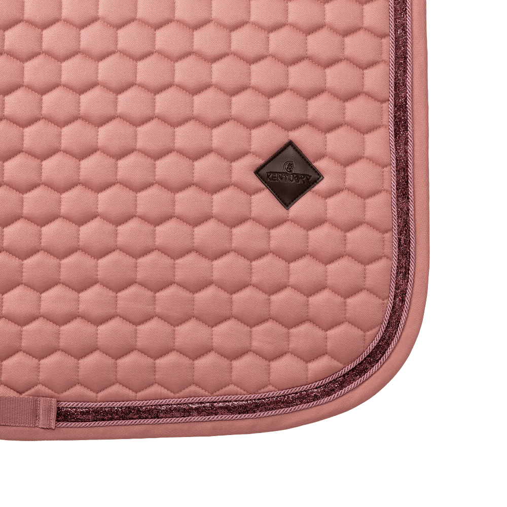 Kentucky Saddle Pad Glitter Band Jumping - Fuchsia