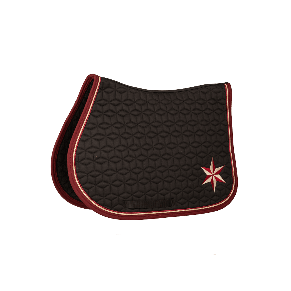 Velari Saddle Pad Sprang - Sort