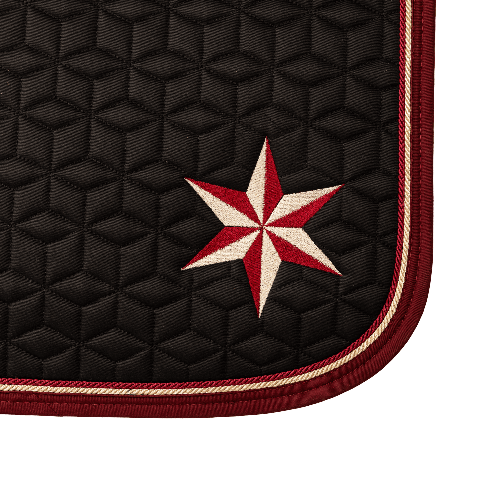 Velari Saddle Pad Sprang - Sort