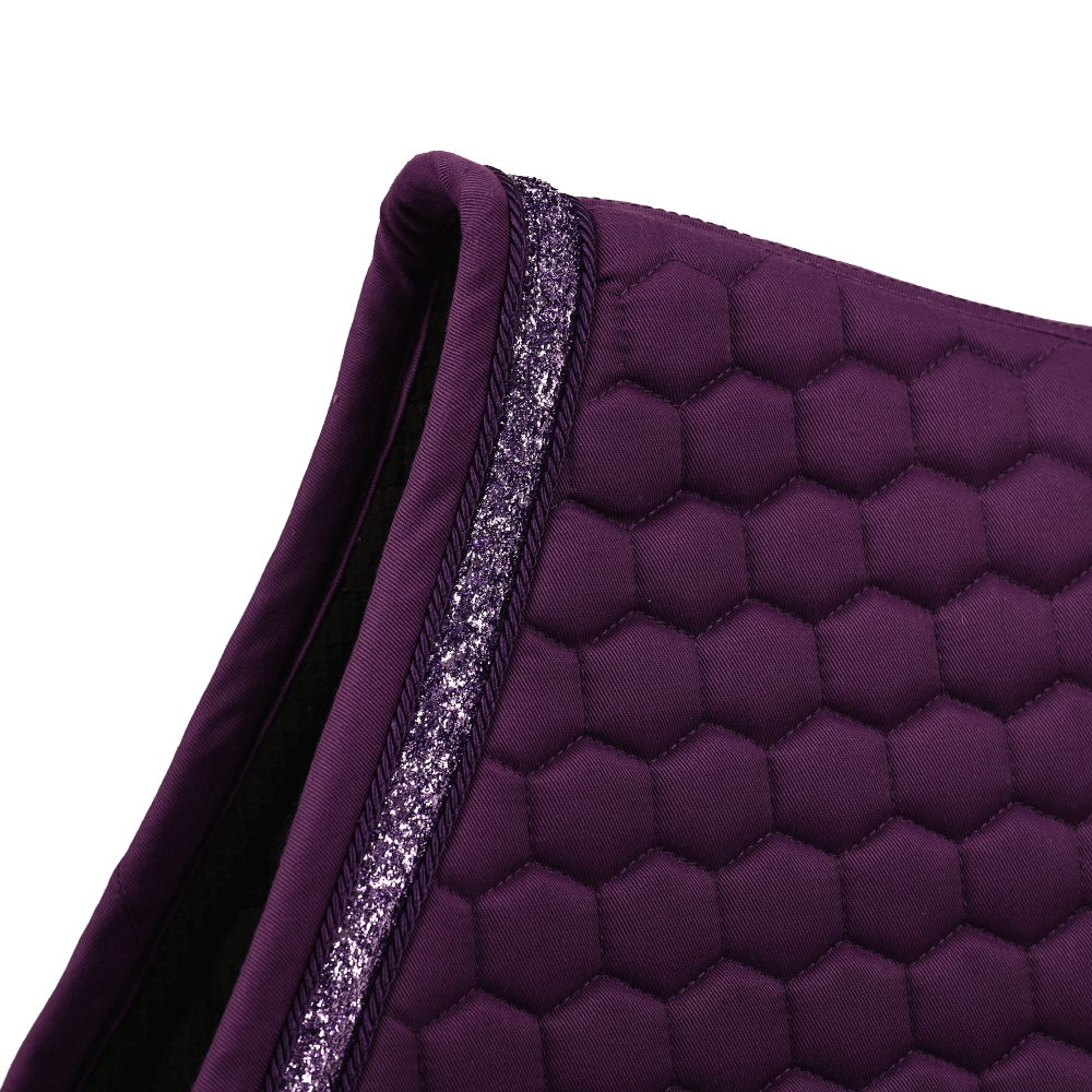 Kentucky Saddle Pad Glitter Band Jumping - Lilla detalj