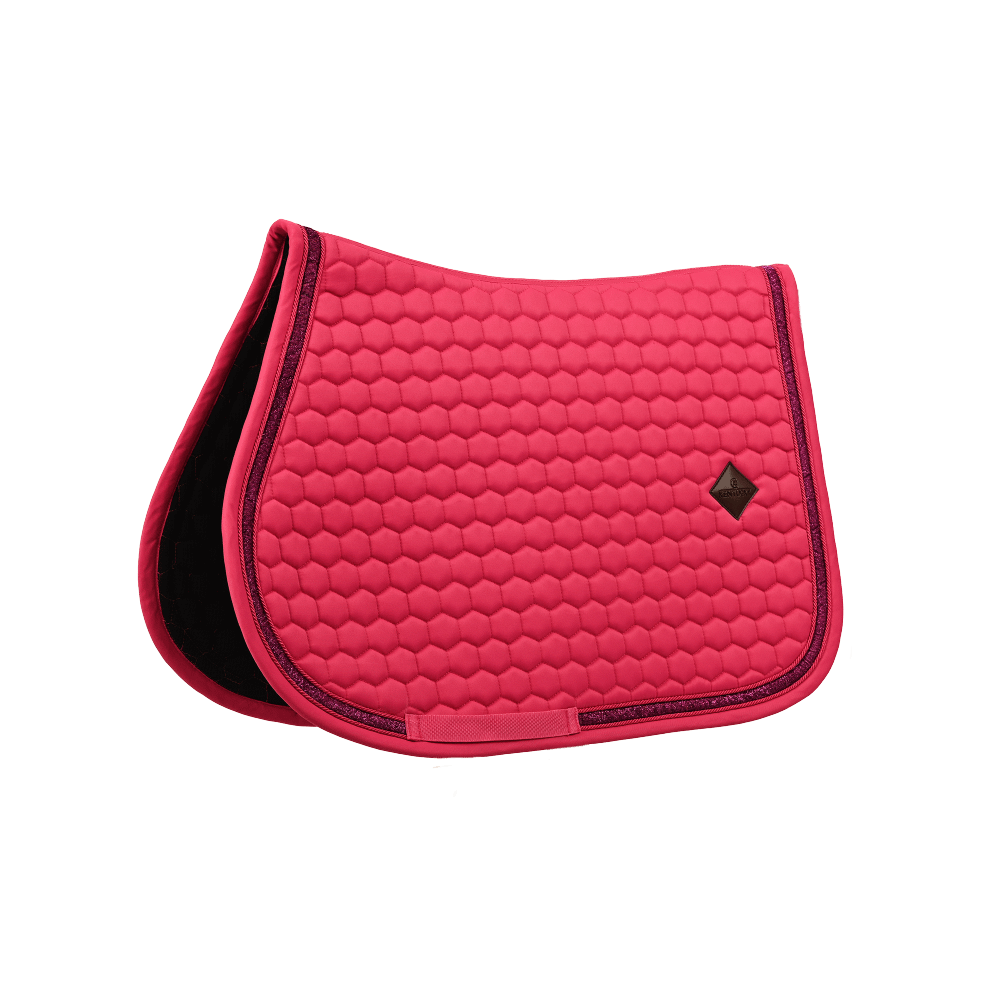 Kentucky Saddle Pad Glitter Band Jumping - Rosa