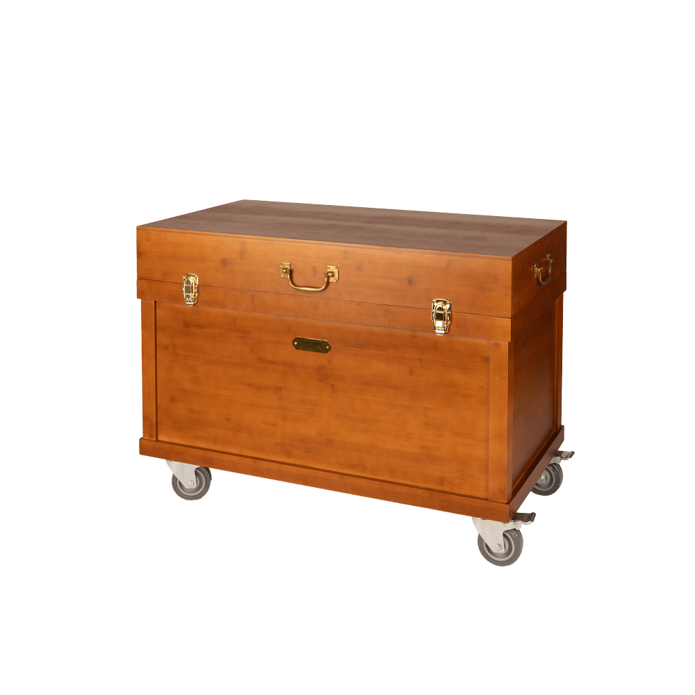 Grooming Deluxe Tack Trunk Classic Brown