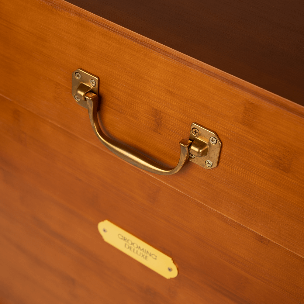 Grooming Deluxe Tack Trunk Classic Brown