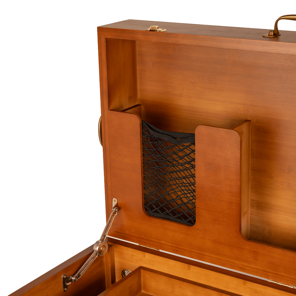 Grooming Deluxe Tack Trunk Classic Brown
