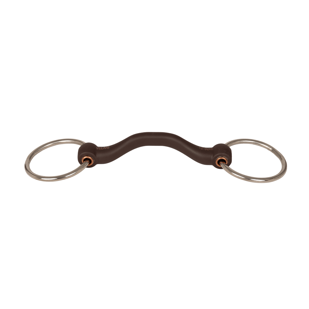 Snaffle Flex Loose Ring Hard 14.5cm