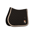 Kentucky Saddle Pad with Plaited Cord Unicorn Jumping - Sort