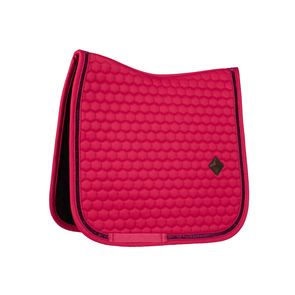 Kentucky Saddle Pad Glitter Band Dressage - Rosa