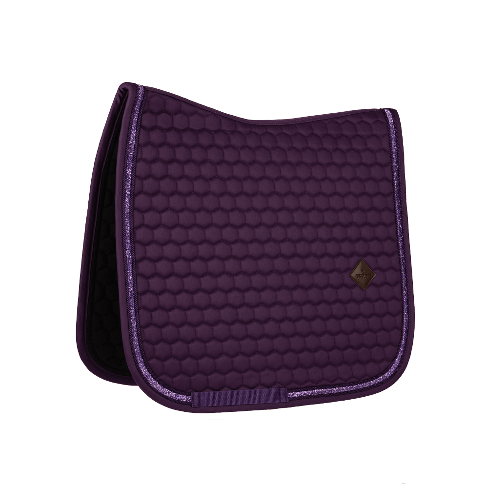 Kentucky Saddle Pad Glitter Band Dressage - Lilla