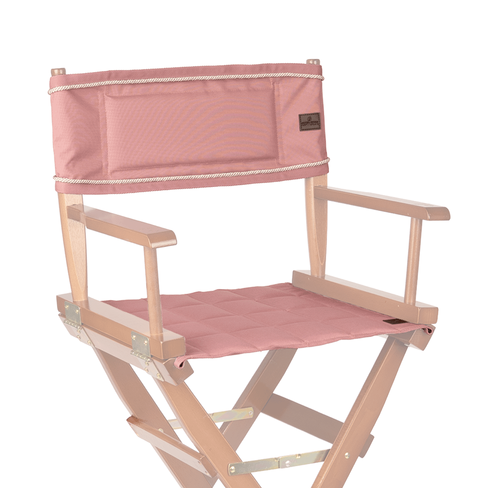 Kentucky Director Chair Seat and Back - Old Rose