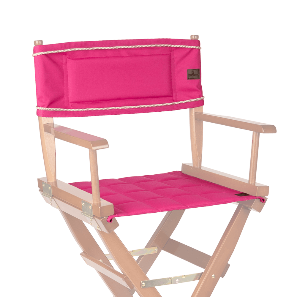 Kentucky Director Chair Seat and Back - Rosa