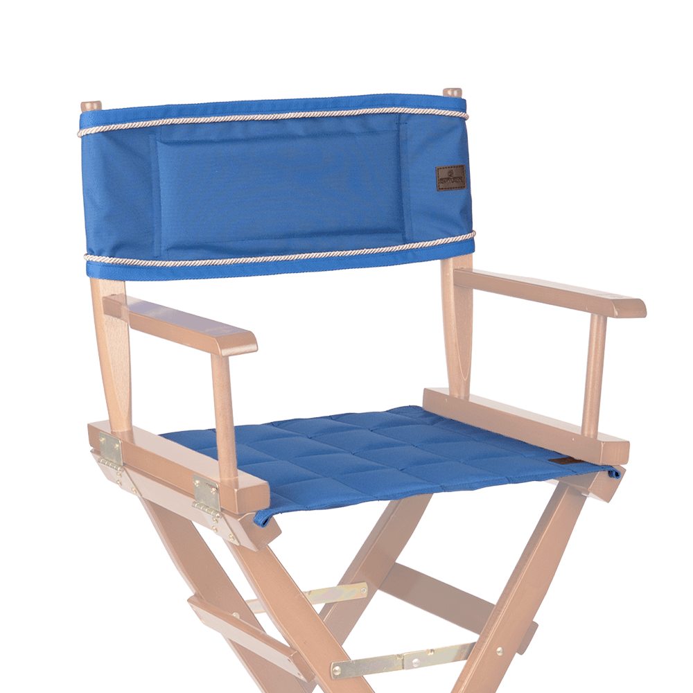 Kentucky Director Chair Seat and Back - Blå
