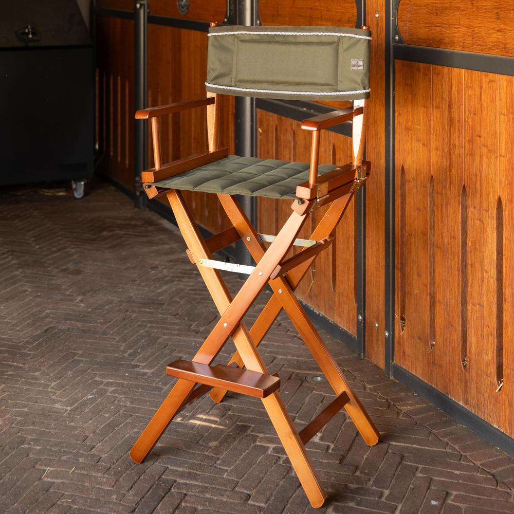 Kentucky Director Chair Seat and Back - Mørk Grønn
