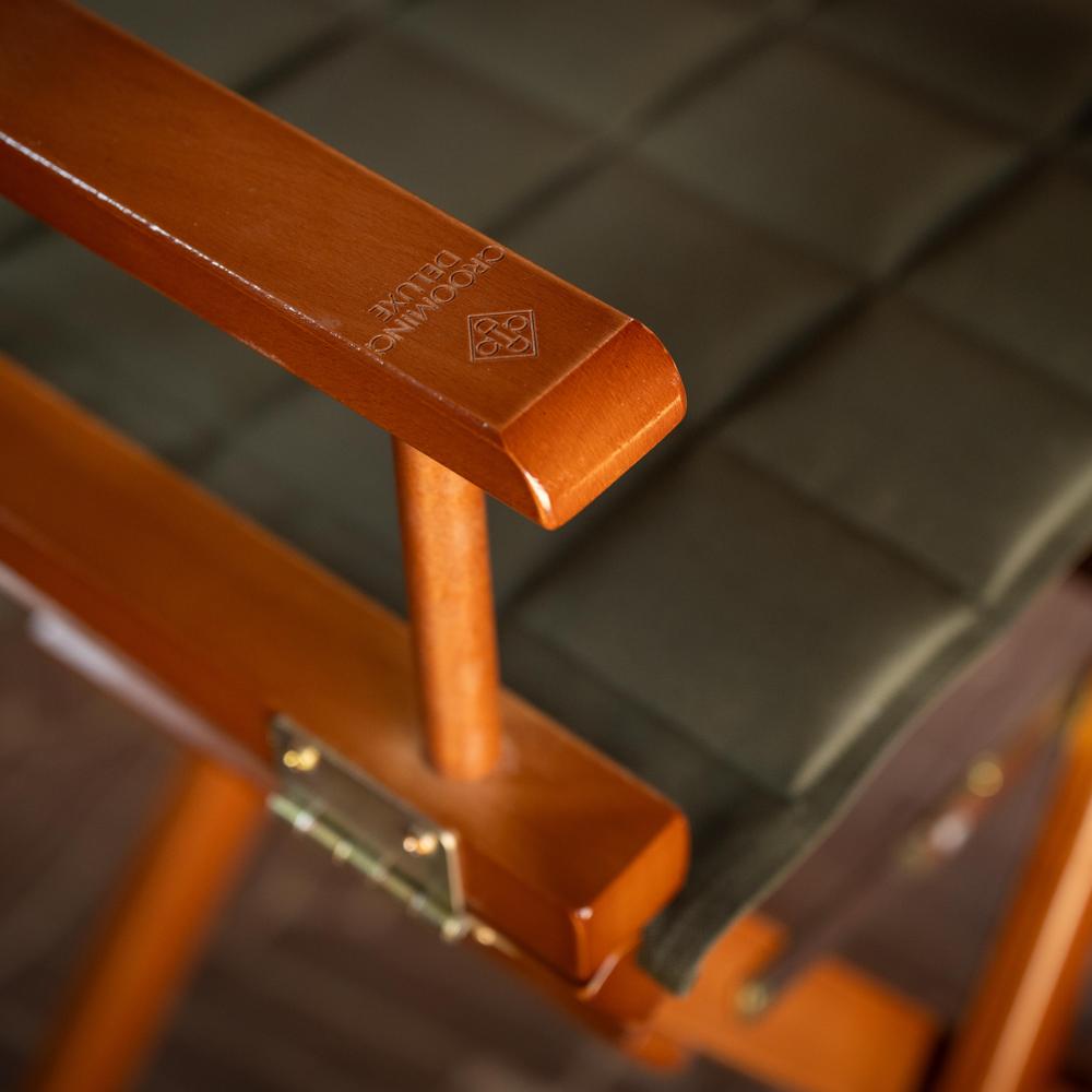 Kentucky Director Chair Seat and Back - Mørk Grønn