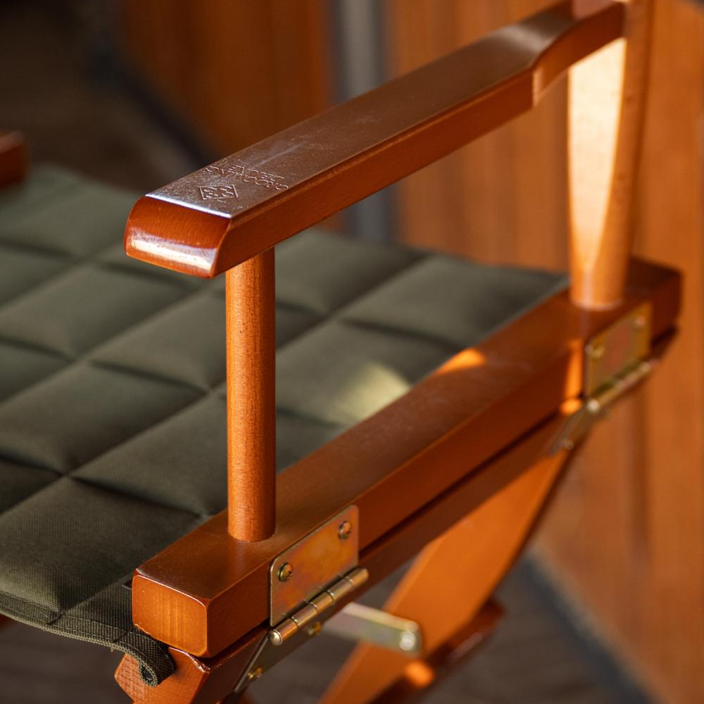 Kentucky Director Chair Seat and Back - Mørk Grønn
