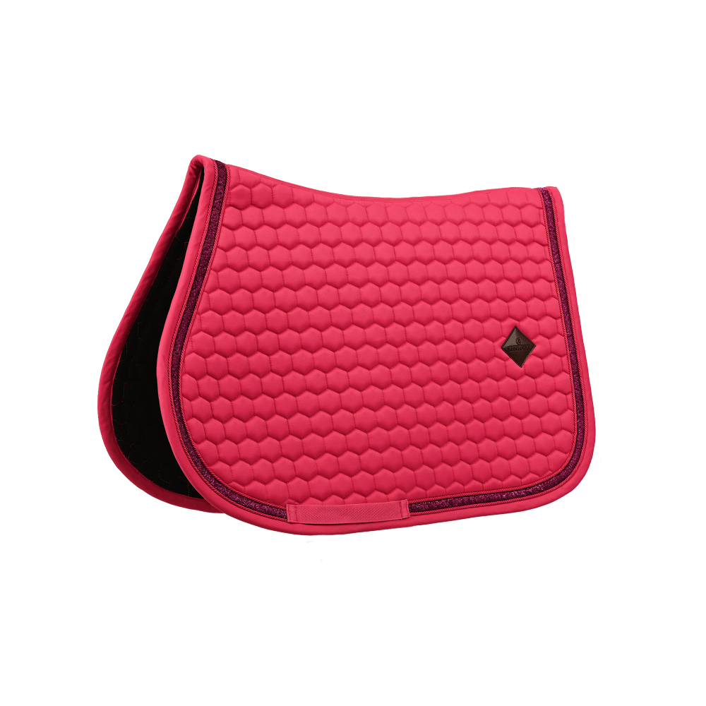 Kentucky Saddle Pad Glitter Band Jumping - Rosa