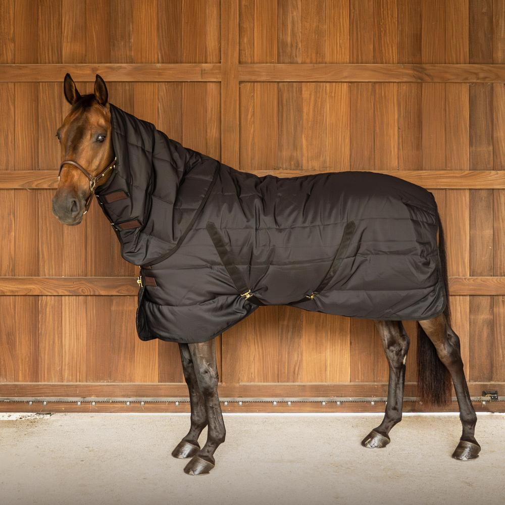 Kentucky Stable Rug Classic with Neck 200gr - Sort