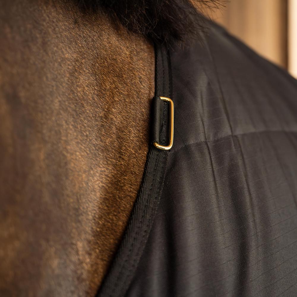 Kentucky Stable Rug Classic with Neck 200gr - Sort