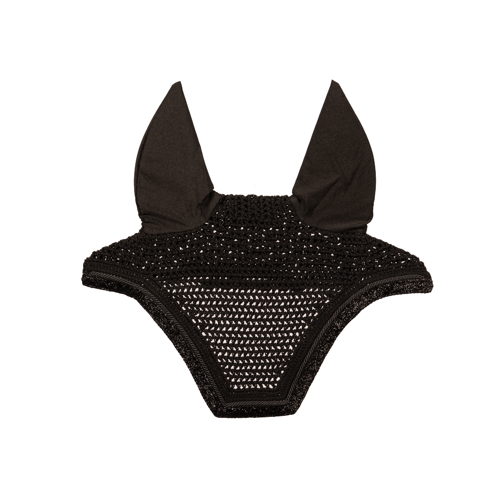 Kentucky Fly Veil Glitter Band Wellington - Sort