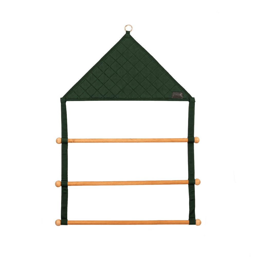 Grooming Deluxe Blanket & Saddle Pad Holder Pro - Mørkegrønn