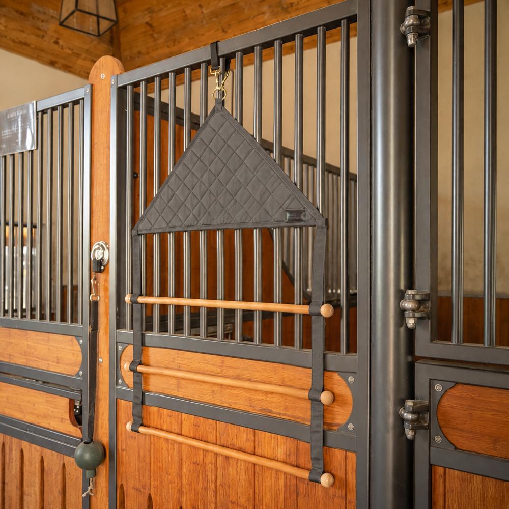 Grooming Deluxe Blanket & Saddle Pad Holder Pro - Grå