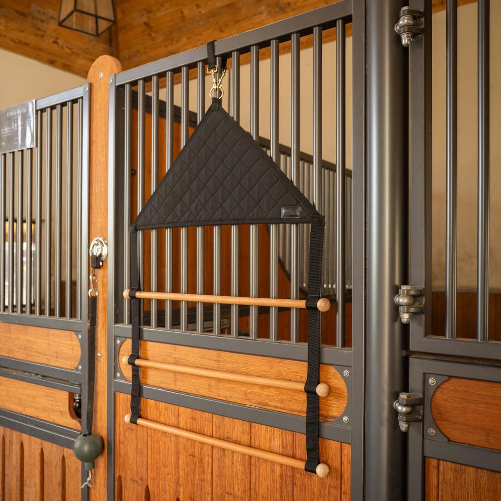 Grooming Deluxe Blanket & Saddle Pad Holder Pro - Sort