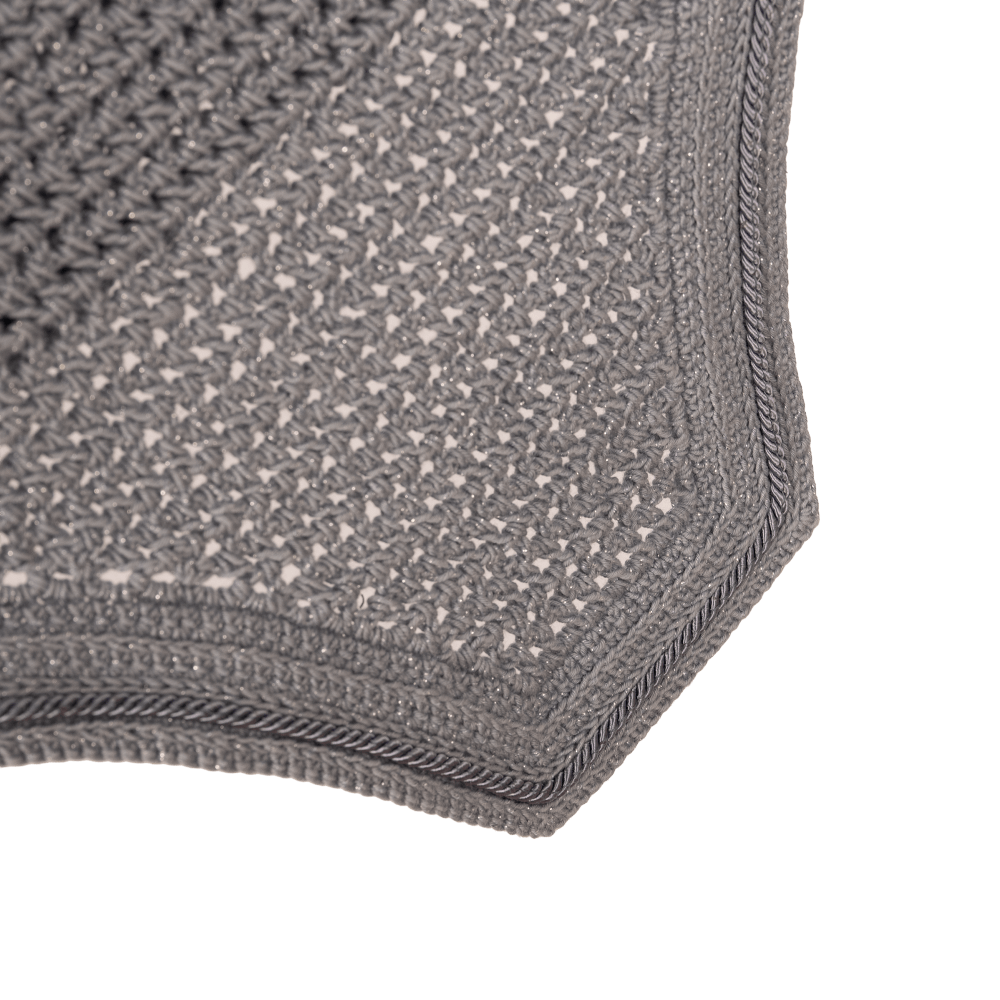 Kentucky Fly Veil Full Sparkling Wellington - Grå