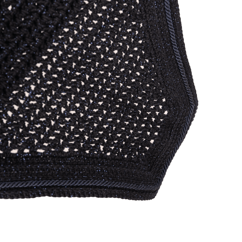 Kentucky Fly Veil Full Sparkling Wellington - Mørk Navy