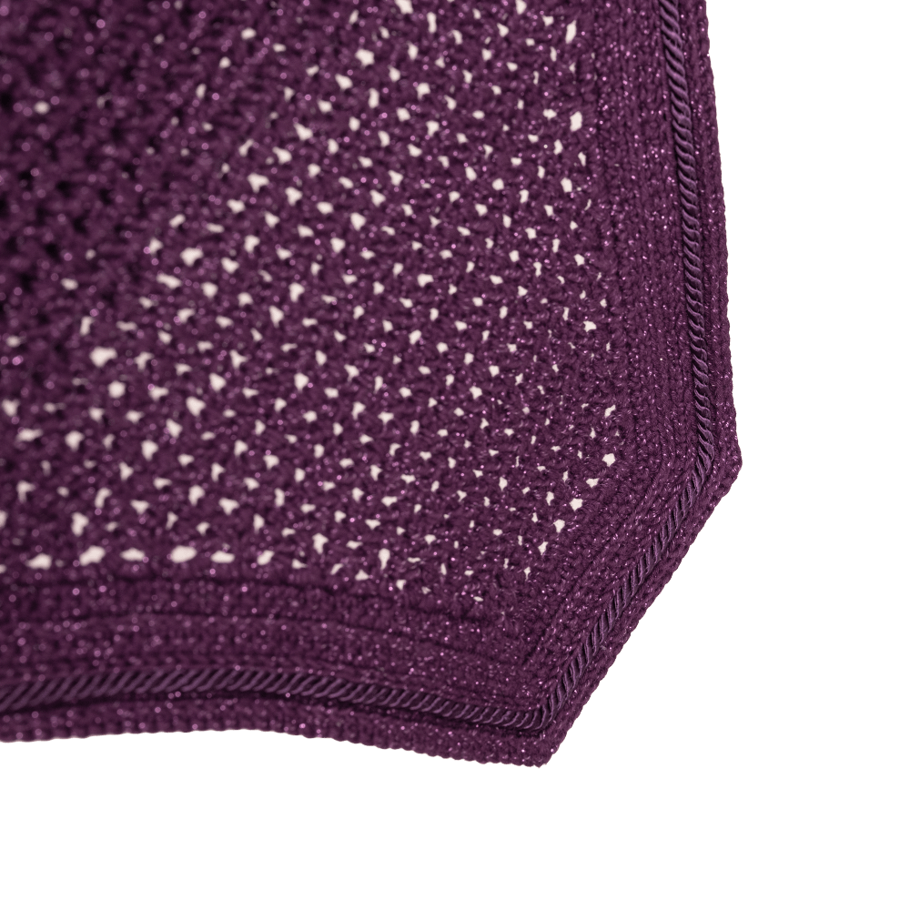 Kentucky Fly Veil Full Sparkling Wellington - Lilla