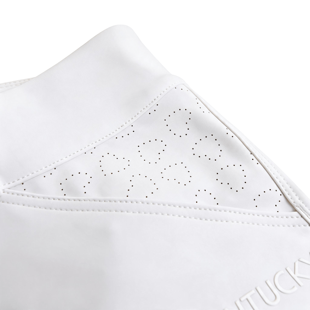 Kentucky Miami Women Breeches Heart Knee Grip - Hvit