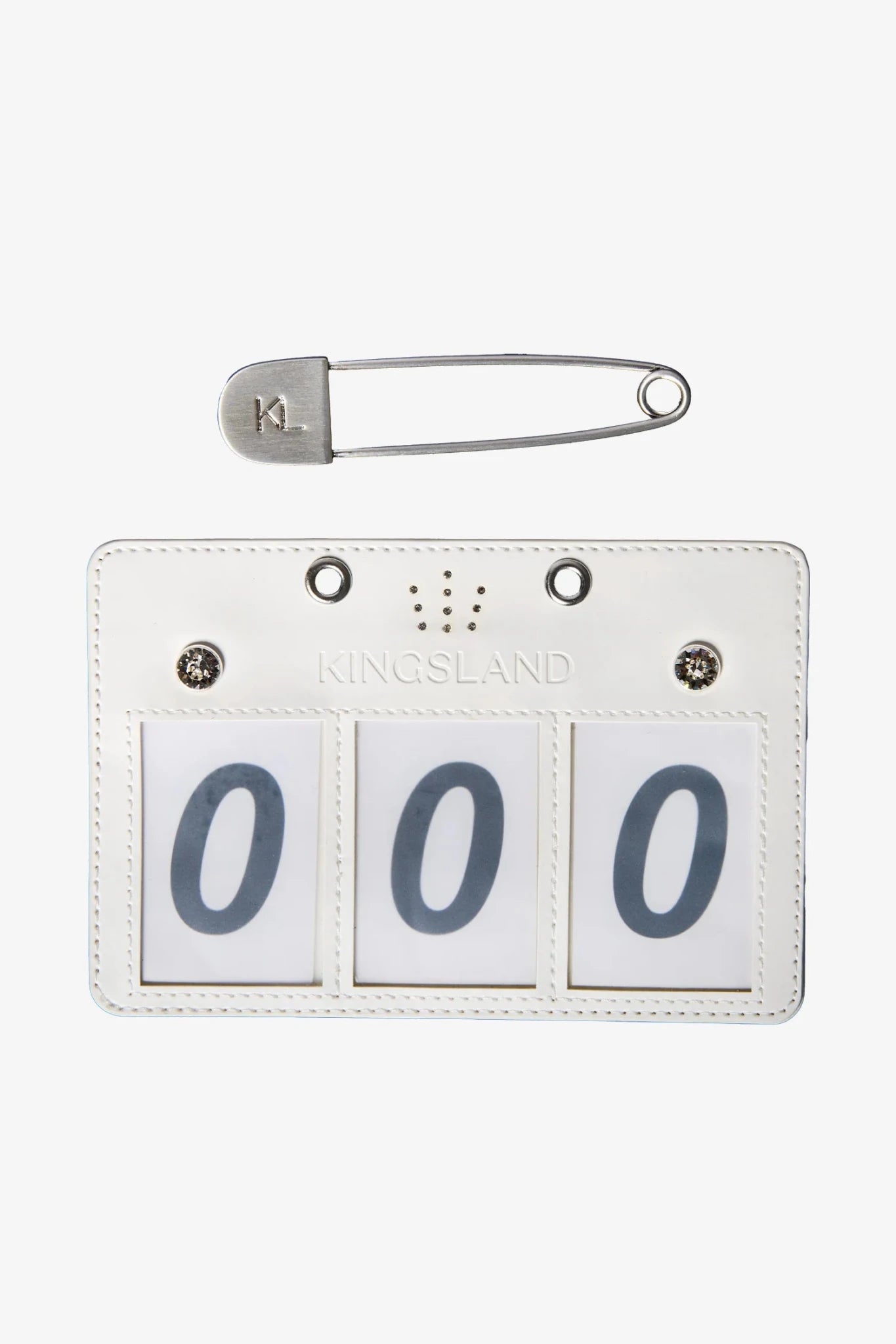 KLMaddie Show Number Plate W. 3 Numbers 1 - pack - Løwenborg - Kingsland
