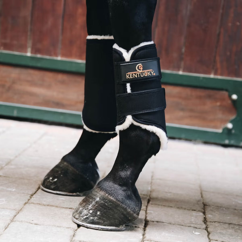 Kentucky Solimbra Turnout Boots Front - Løwenborg - Kentucky Horsewear