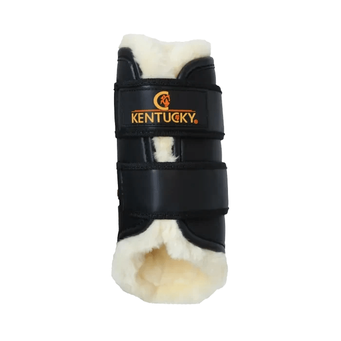 Kentucky Leather Turnout Boots Back