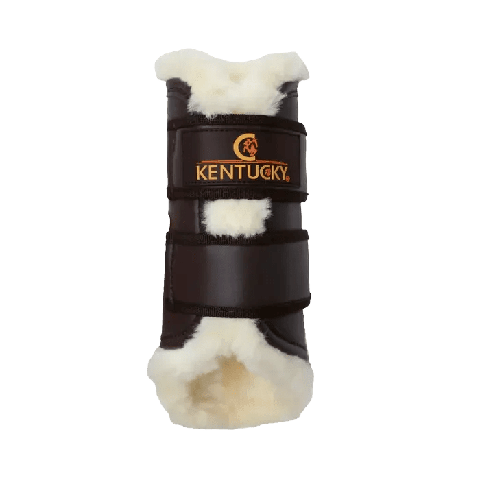 Kentucky Leather Turnout Boots Back - Løwenborg - Kentucky Horsewear