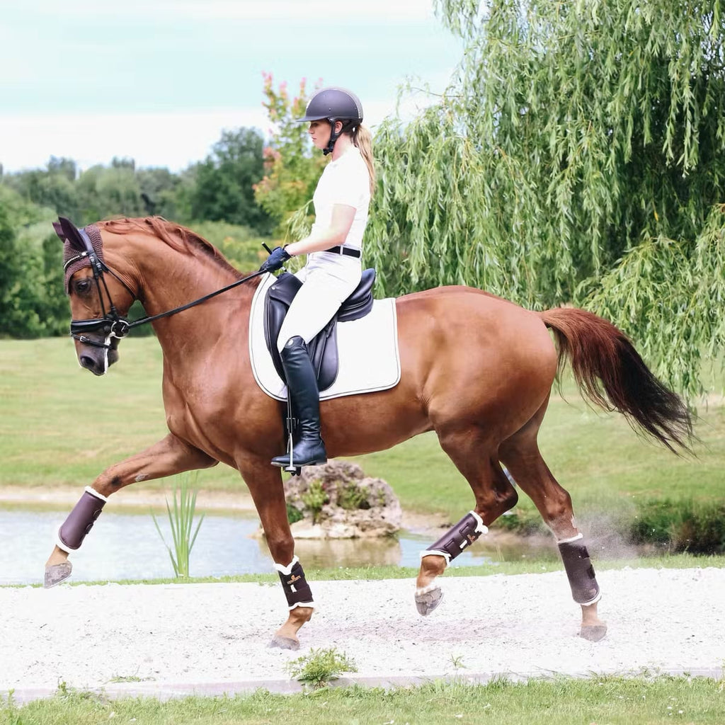 Kentucky Leather Turnout Boots Back - Løwenborg - Kentucky Horsewear