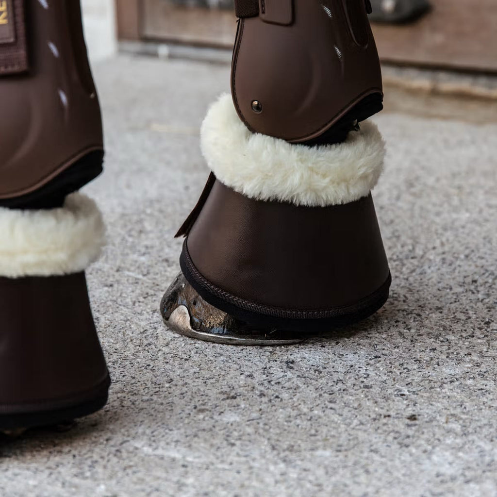 Kentucky Sheepskin Leather Overreach Boots - Løwenborg - Kentucky Horsewear