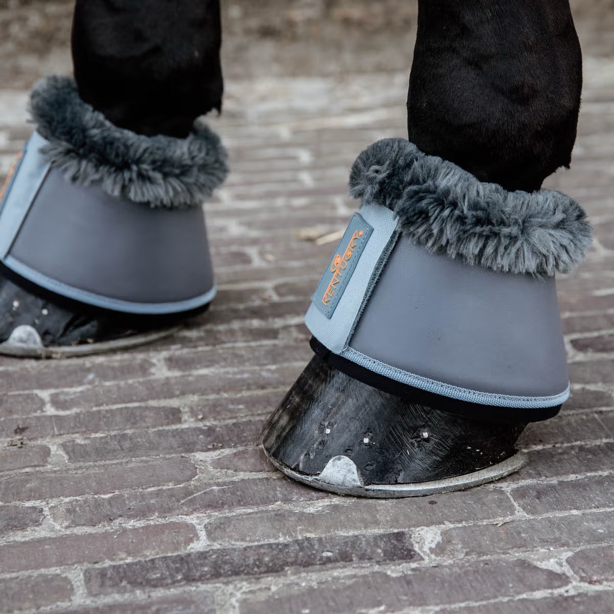 Kentucky Sheepskin Leather Overreach Boots - Løwenborg - Kentucky Horsewear
