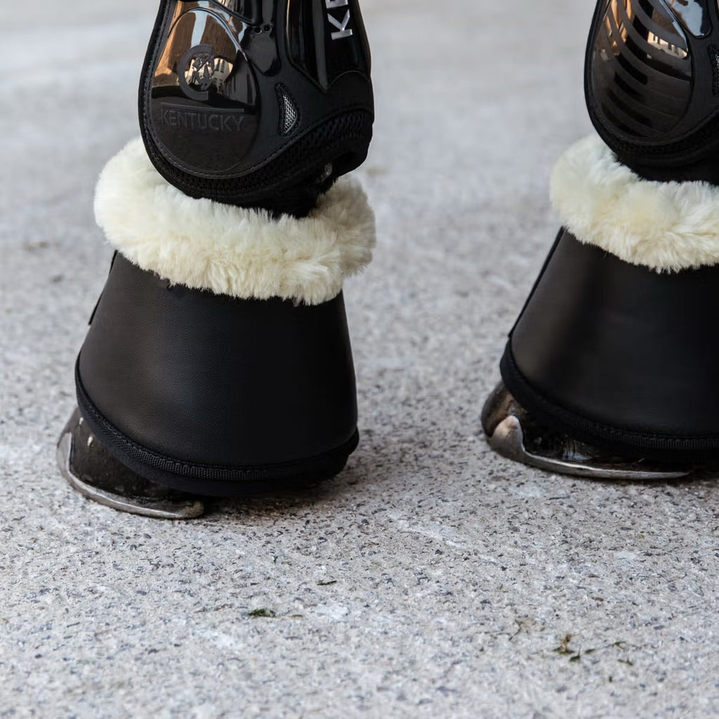 Kentucky Sheepskin Leather Overreach Boots - Løwenborg - Kentucky Horsewear