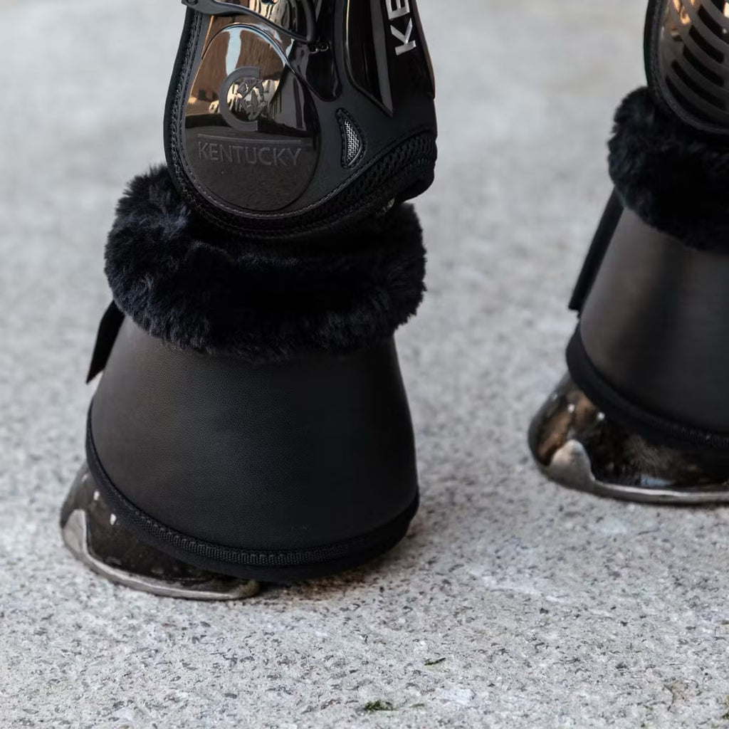 Kentucky Sheepskin Leather Overreach Boots - Løwenborg - Kentucky Horsewear