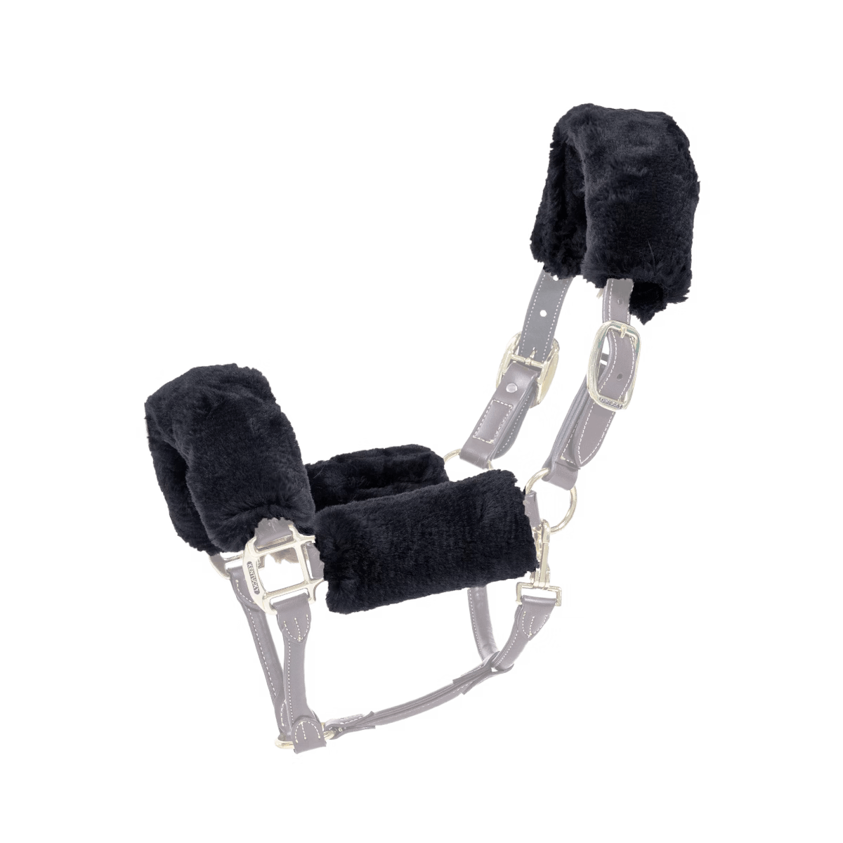 Kentucky Sheepskin Halter Set