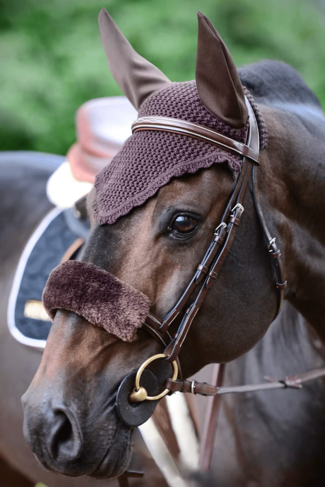 Kentucky Fly veil Soundless - Løwenborg - Kentucky Horsewear