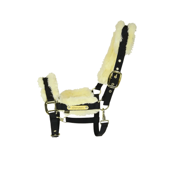 Kentucky Nylon Sheepskin Halter - Løwenborg - Kentucky Horsewear