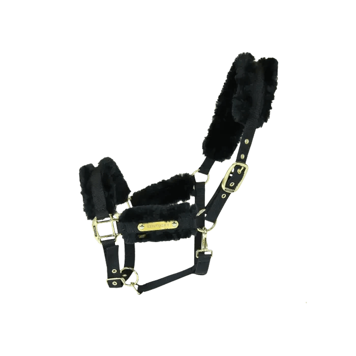 Kentucky Nylon Sheepskin Halter - Løwenborg - Kentucky Horsewear