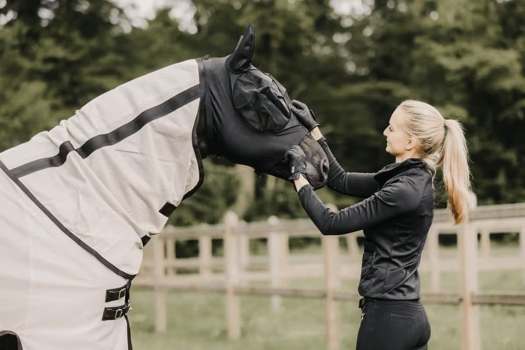 Kentucky Fly Mask Slim Fit - Løwenborg - Kentucky Horsewear