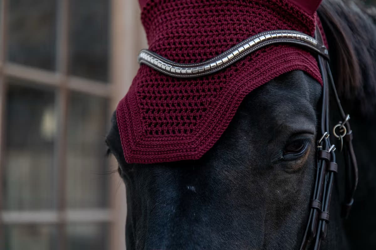 Kentucky Fly veil Wellington - Løwenborg - Kentucky Horsewear