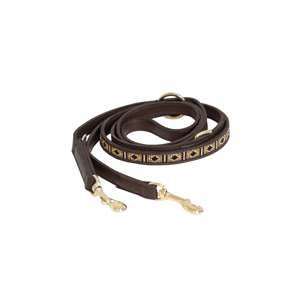 Kentucky Dog Lead Handmade Pearls - Løwenborg - Kentucky Dogwear