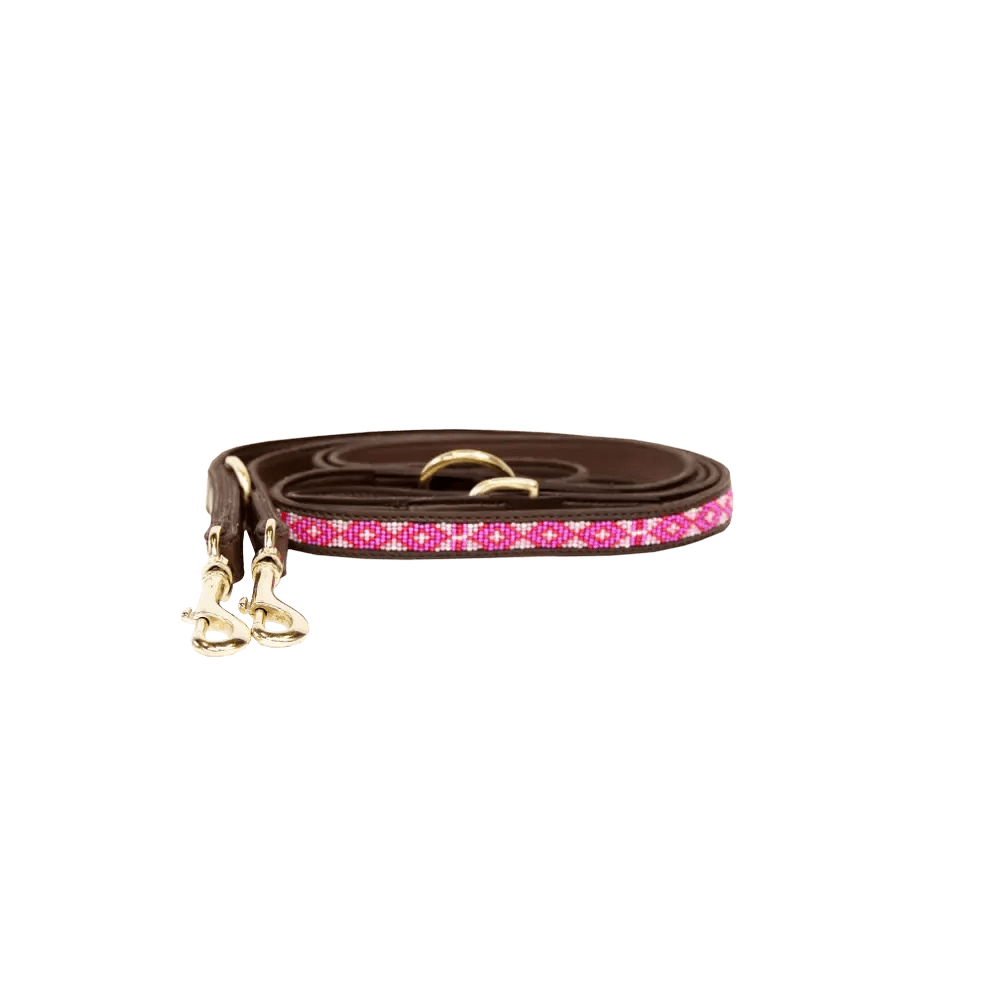 Kentucky Dog Lead Handmade Pearls - Løwenborg - Kentucky Dogwear