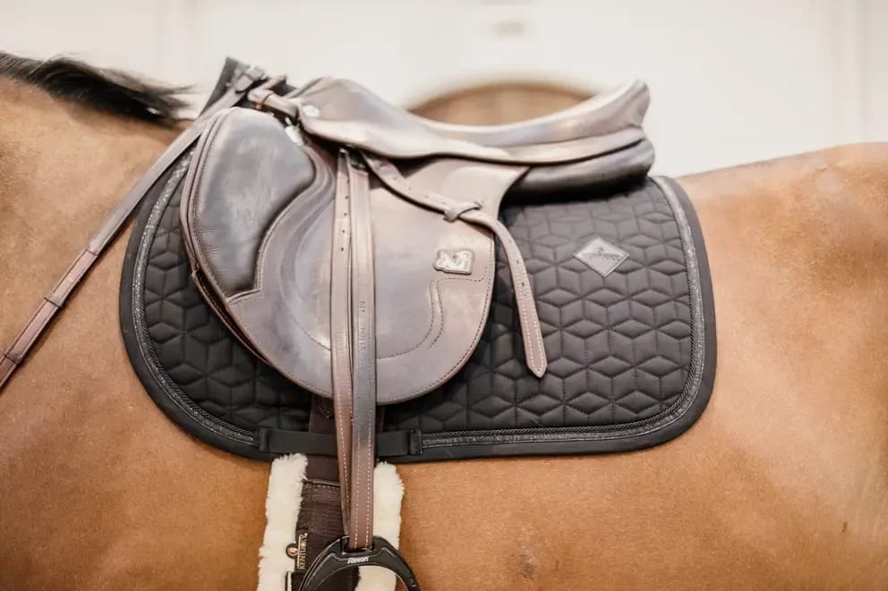 Kentucky Saddle Pad Glitter Rope Jumping - Løwenborg - Kentucky Horsewear